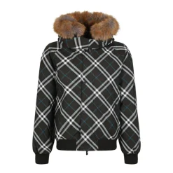 Multicolour Check Bomber Jacket