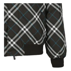 Multicolour Check Bomber Jacket