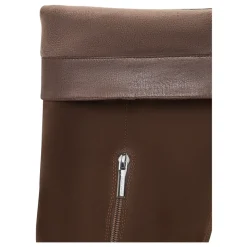 Mutige Blockabsatz Kniehohe Stiefel Nala - Braun