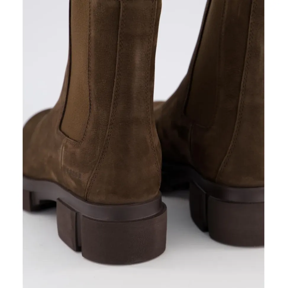Nabuc Chocolate Damenschuhe