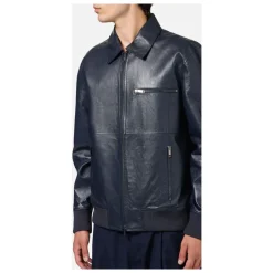 Nappa Bomber Short Jacket