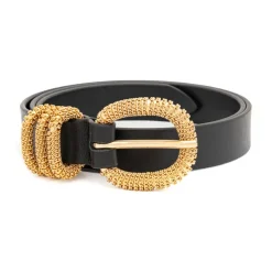 Nappa Chain Ledergürtel