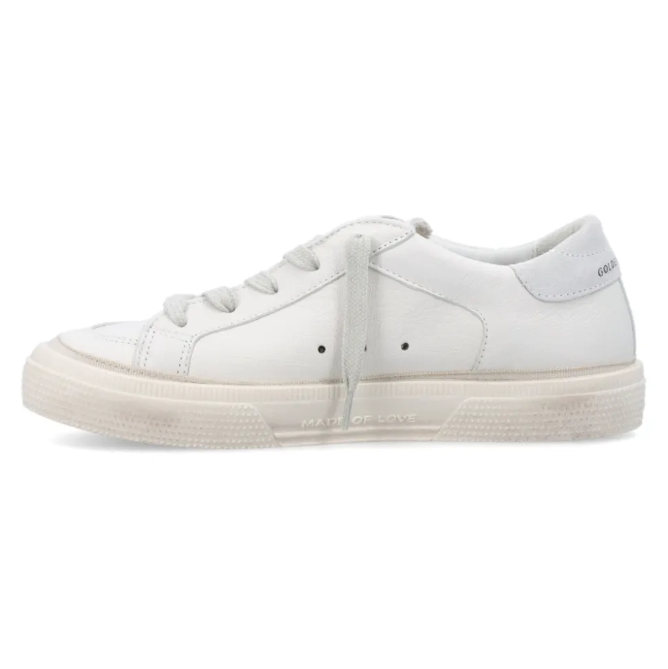 Nappa Leder Sneakers mit weißem Stern