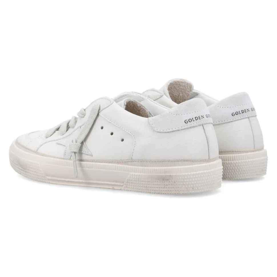 Nappa Leder Sneakers mit weißem Stern
