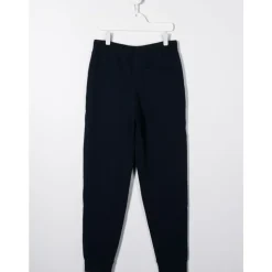 Navyblaue Baumwoll-Jogginghose