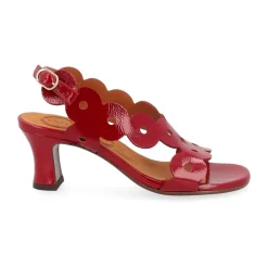 NEIDE-ROJO Stilvolle Rote Schuhe