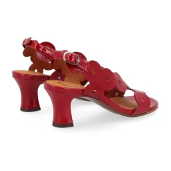 NEIDE-ROJO Stilvolle Rote Schuhe