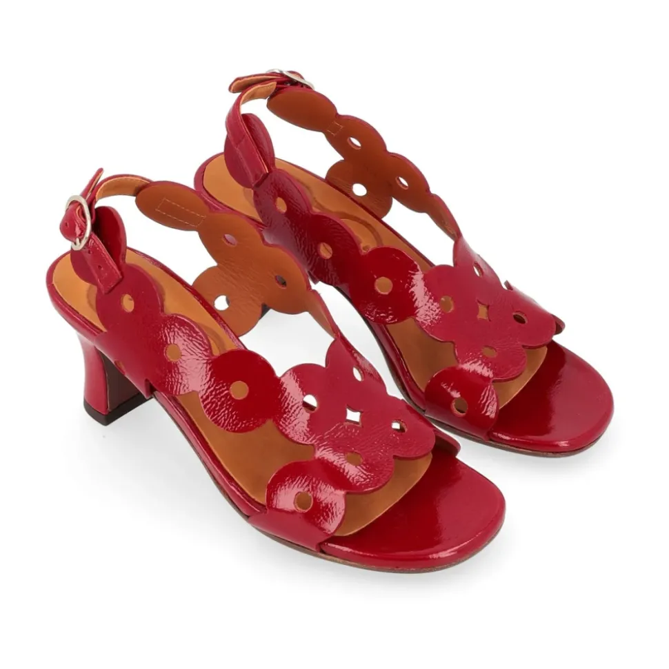 NEIDE-ROJO Stilvolle Rote Schuhe