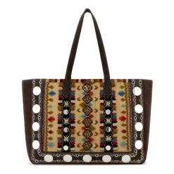 Nellcôte Large Shopping Bag mit Stickerei