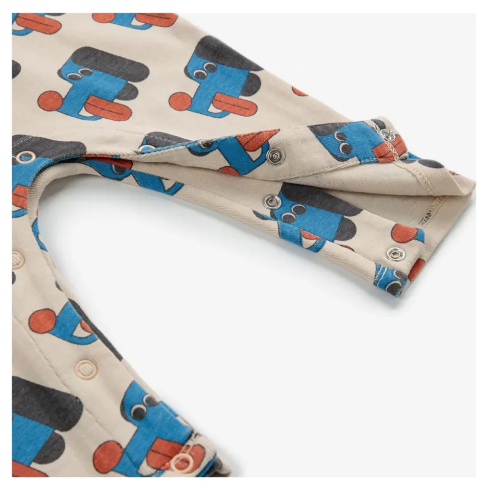 Niedlicher Hundemuster Overall Jumpsuit