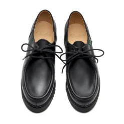 Norwegische Leder-Derby-Schuhe