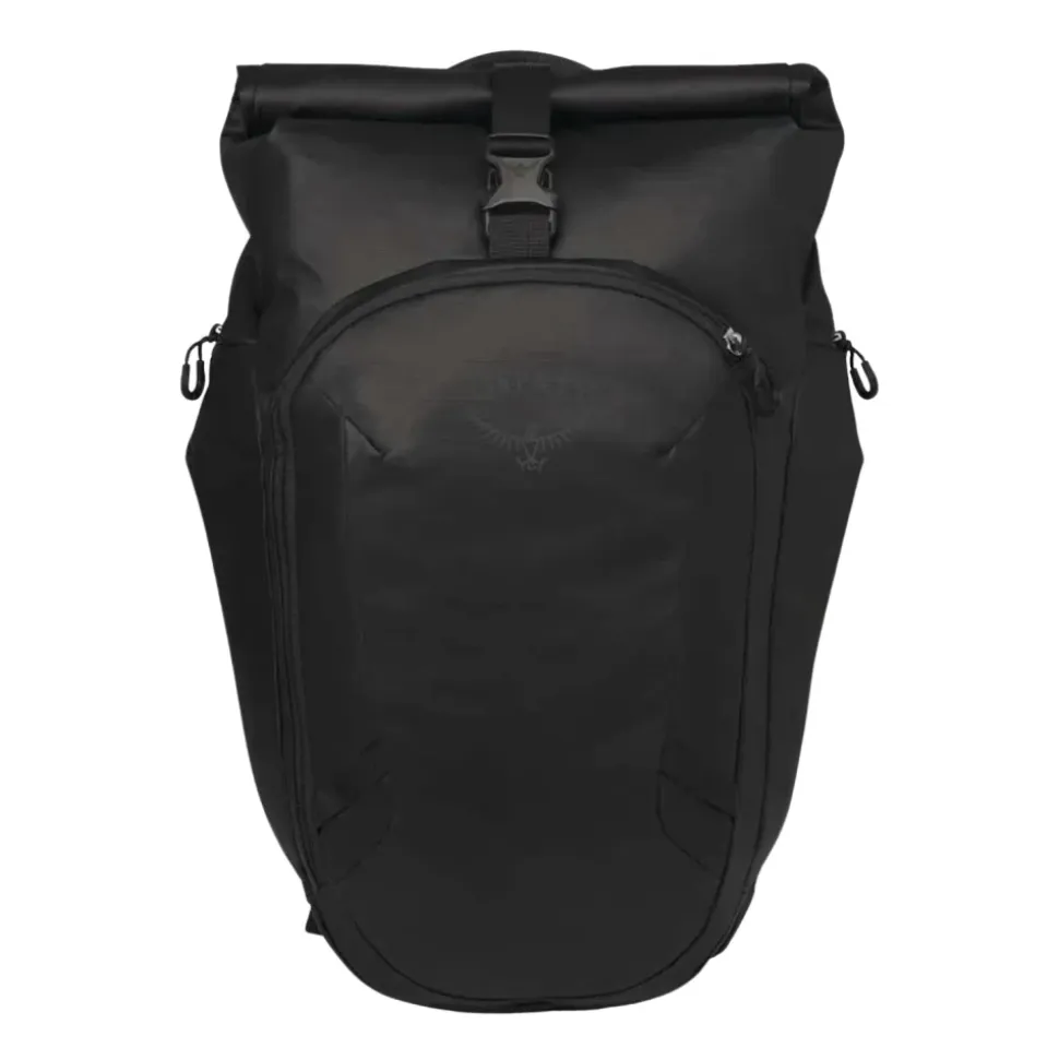 Nylon Roll Top Rucksack mit Laptopfach