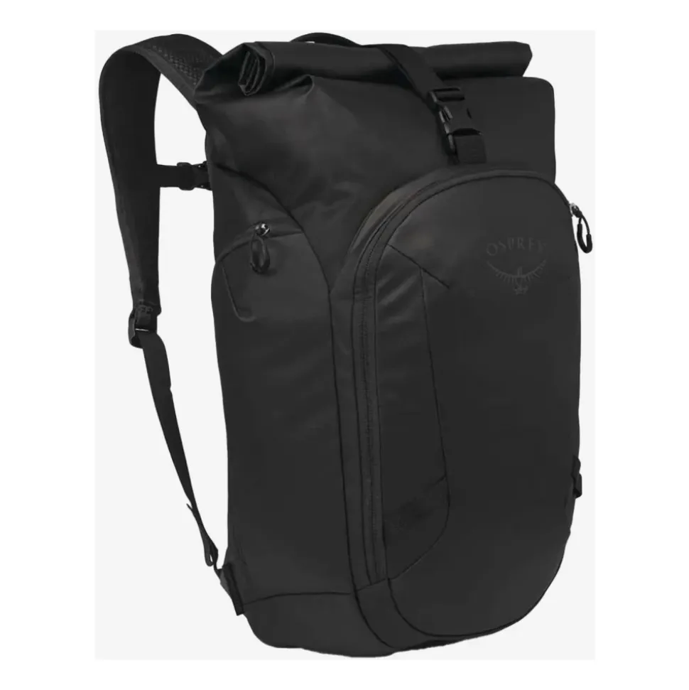 Nylon Roll Top Rucksack mit Laptopfach