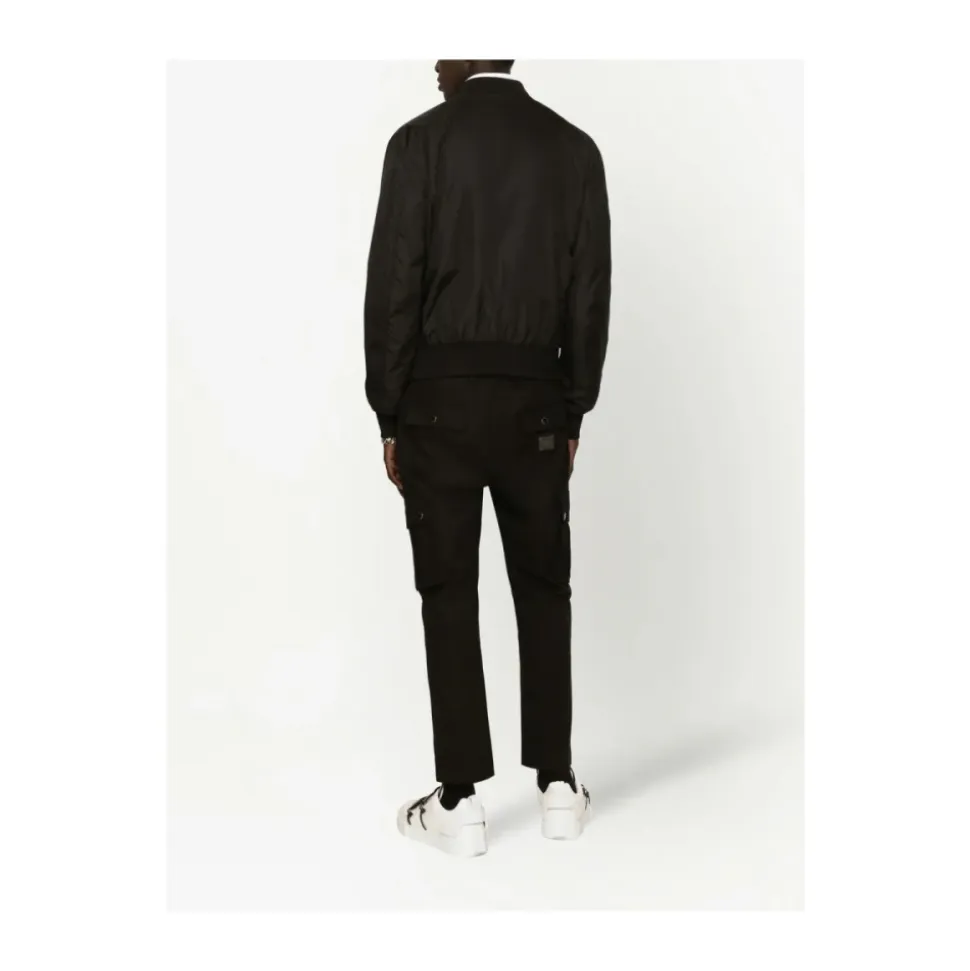 Nylonjacke mit Markenetikett
