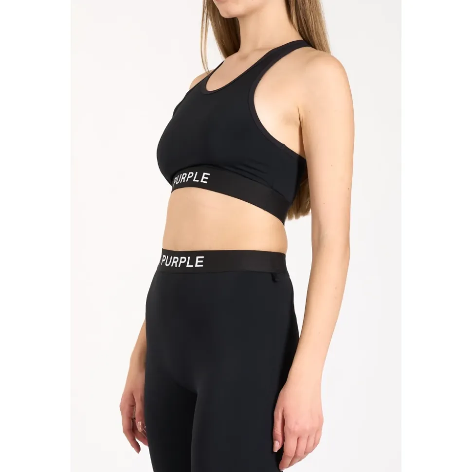 Nylonstrick-Bralette-Crop-Top
