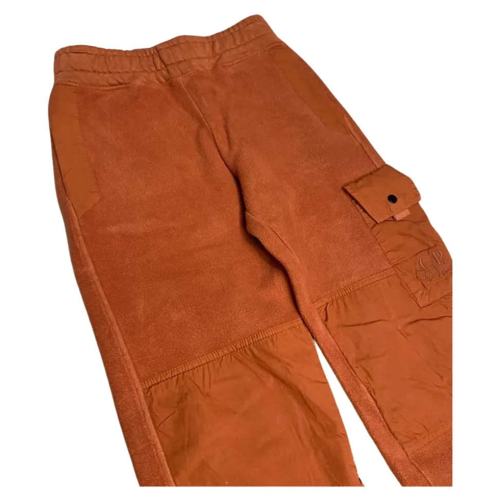 Orange Kinderhose mit elastischem Bund