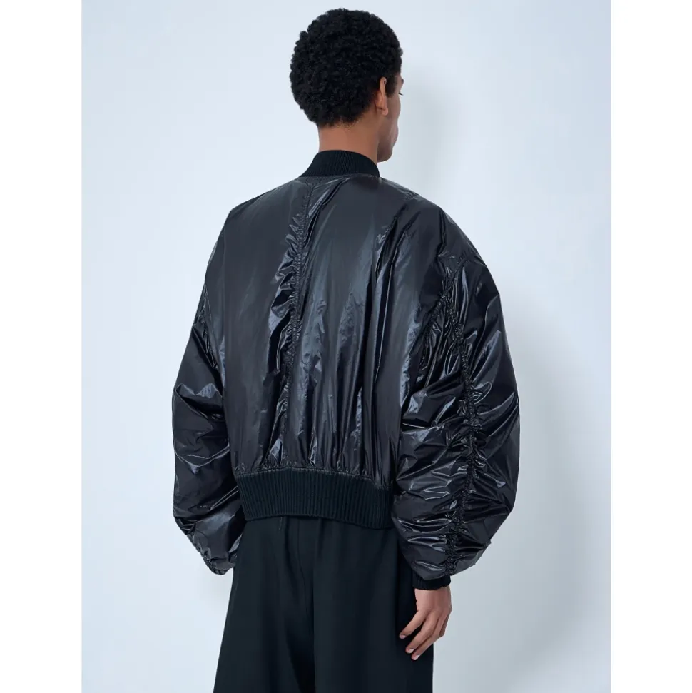 Oversized Bomber Jacket