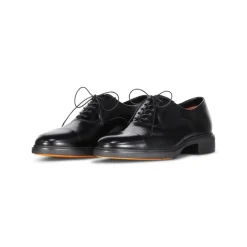 Oxford-Schuhe aus Leder mit elastischen Einsätzen