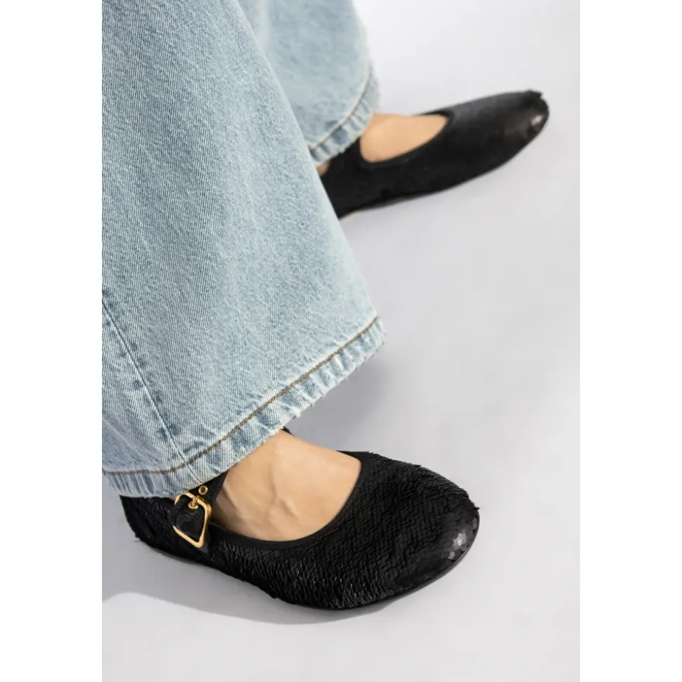 Pailletten-Ballettflats Hoola