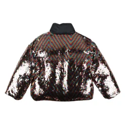Paillettenjacke mit Füllung