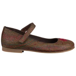 Paisley Jacquard Ballerinas