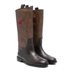 Paisley Jacquard Stiefel