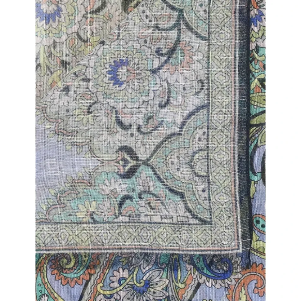 Paisley Print Multicolor Schal