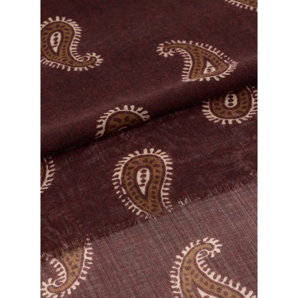 Paisley Print Wollschal