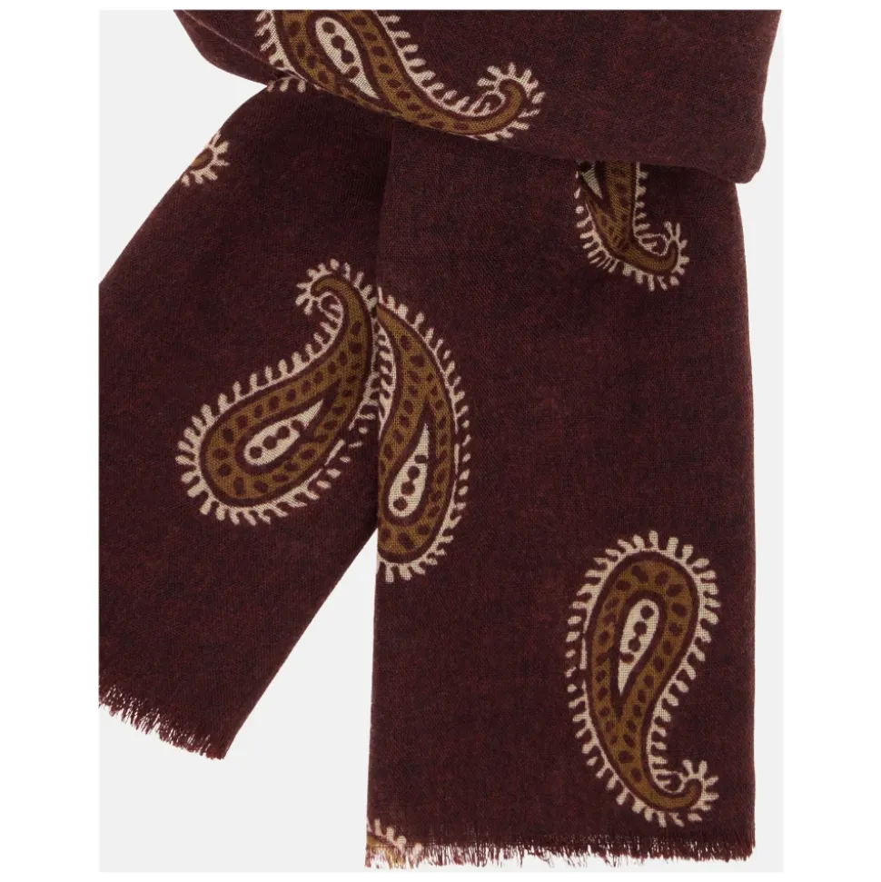 Paisley Print Wollschal