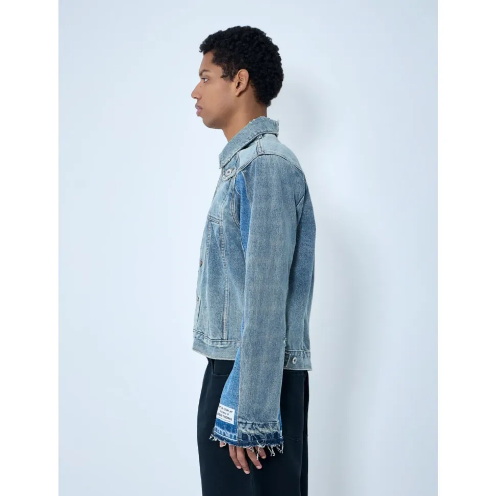 Panelled Denim Jacket