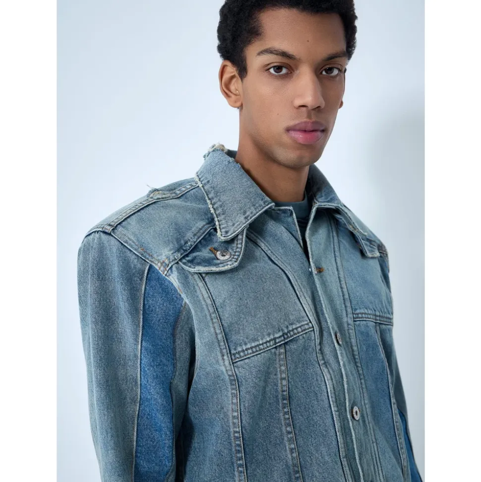 Panelled Denim Jacket