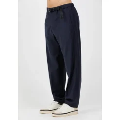 Pantalone in tela di lana stretch