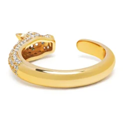 Panther Wrap Ring in Gold