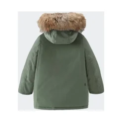 Parka Jacke mit abnehmbarem Pelz