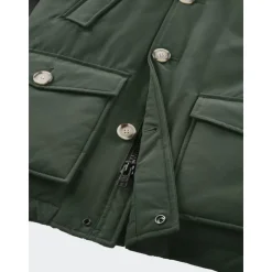 Parka Jacke mit abnehmbarem Pelz