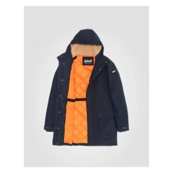 Parka mit fester Kapuze und Sherpa-Futter