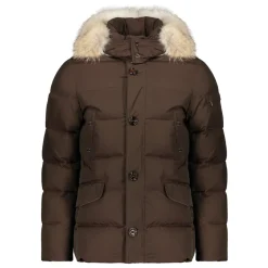 Parka mit Pelzbesatz an der Kapuze