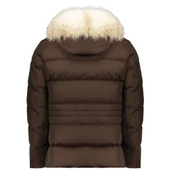 Parka mit Pelzbesatz an der Kapuze