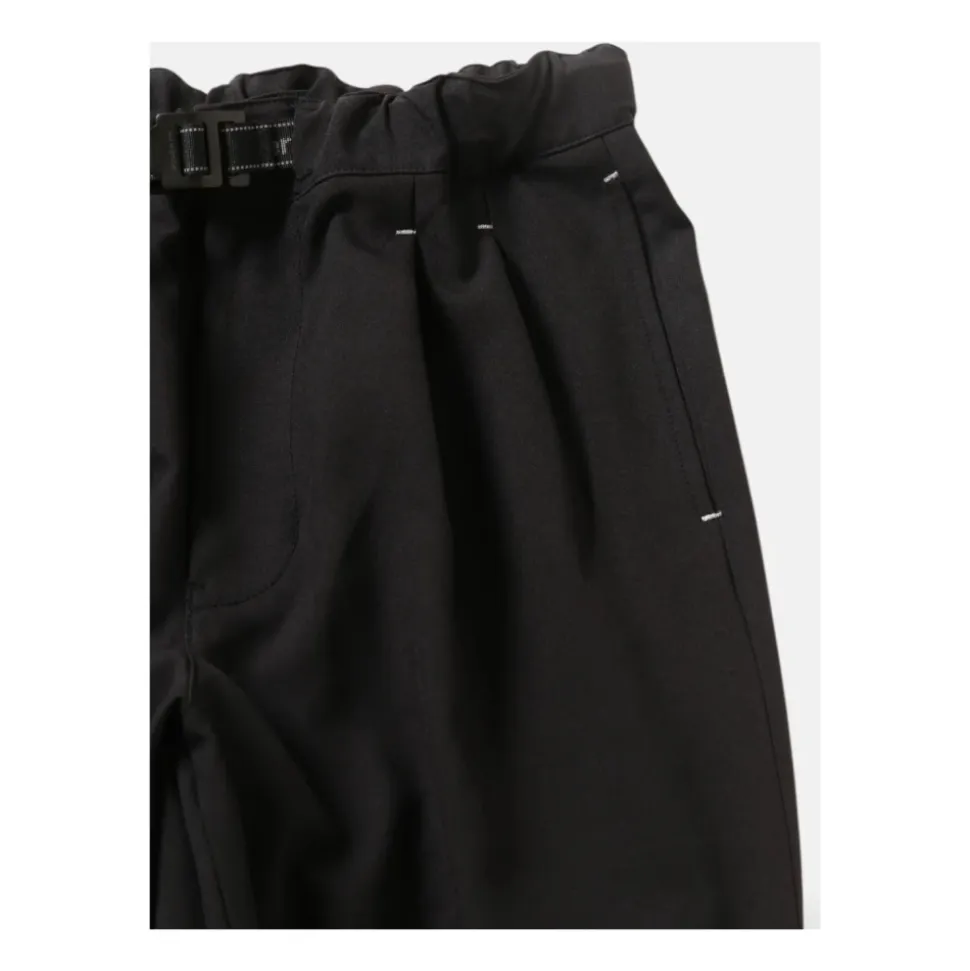 PE Melange Twill Wide Pants