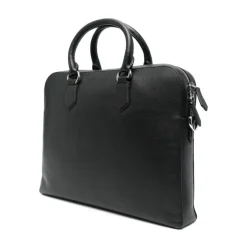 Pebbled Leather Commuter Bag
