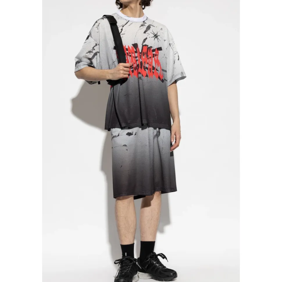 Perforiertes T-Shirt