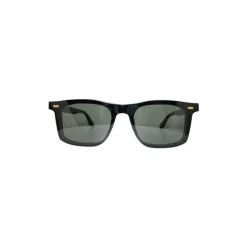 Personalisierte Sonnenbrille in Schwarz