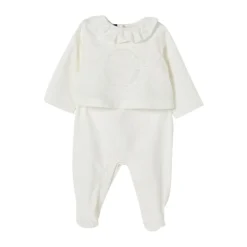 Peter Pan Kragen Spitzen Romper