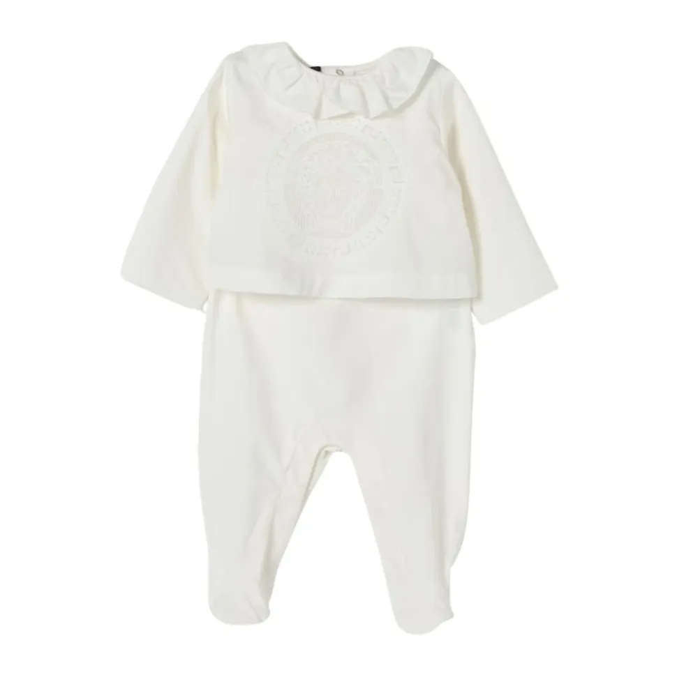 Peter Pan Kragen Spitzen Romper
