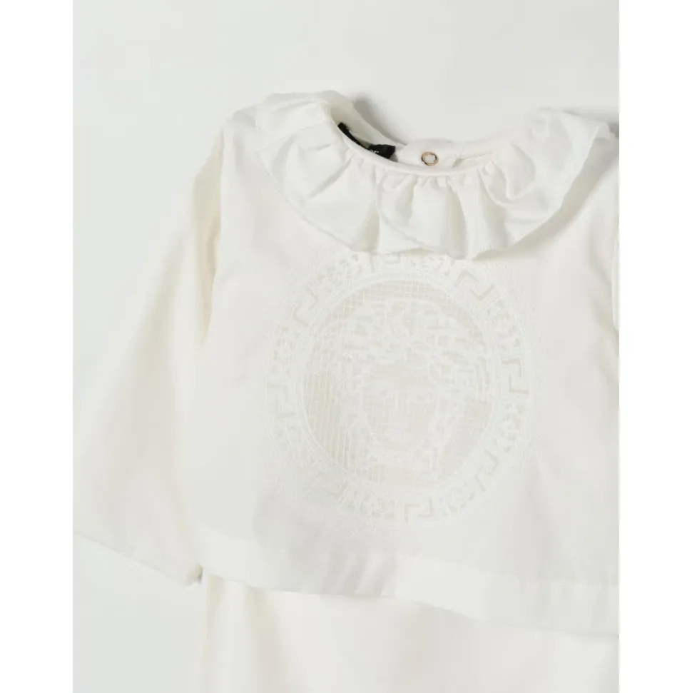 Peter Pan Kragen Spitzen Romper