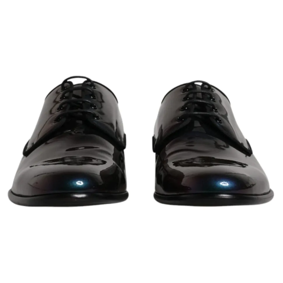 Pfauenleder Derby Herren Business Schuhe