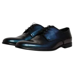 Pfauenleder Derby Herren Business Schuhe