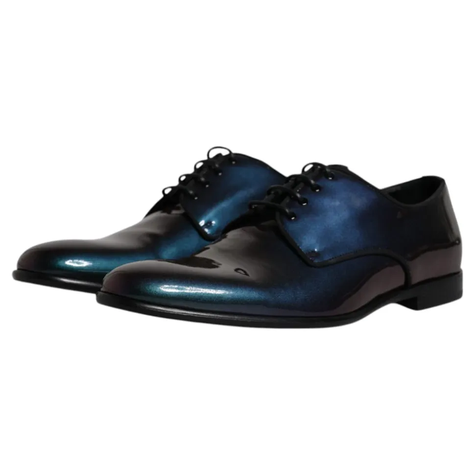 Pfauenleder Derby Herren Business Schuhe