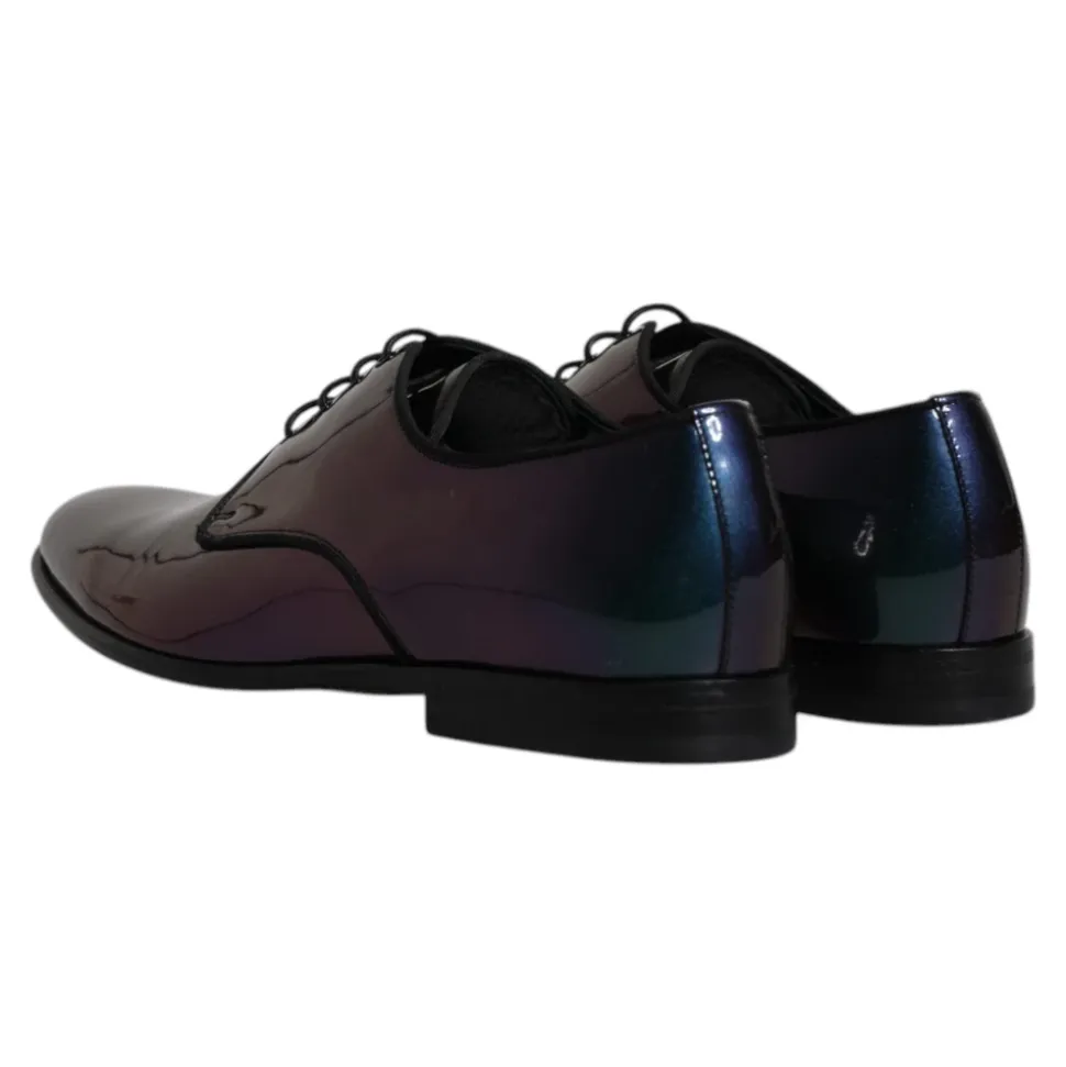 Pfauenleder Derby Herren Business Schuhe