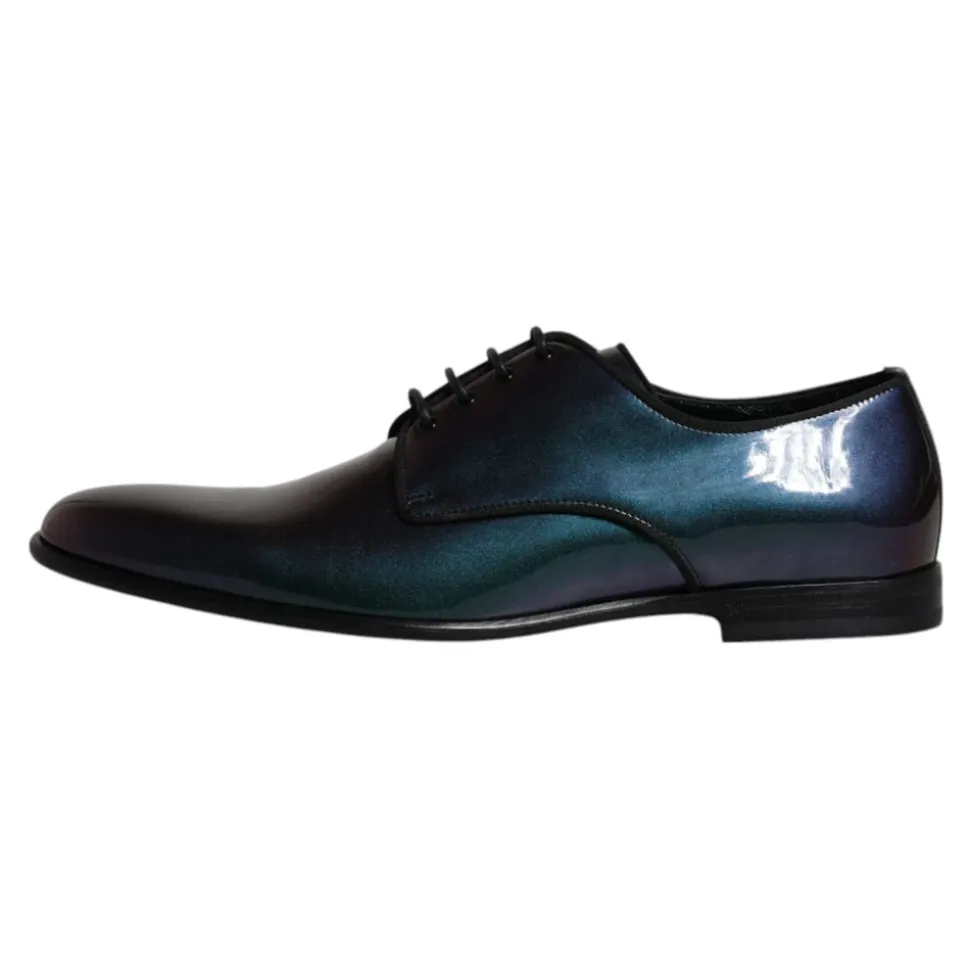 Pfauenleder Derby Herren Business Schuhe
